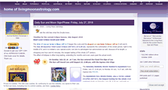 Desktop Screenshot of livingmoonastrology.com